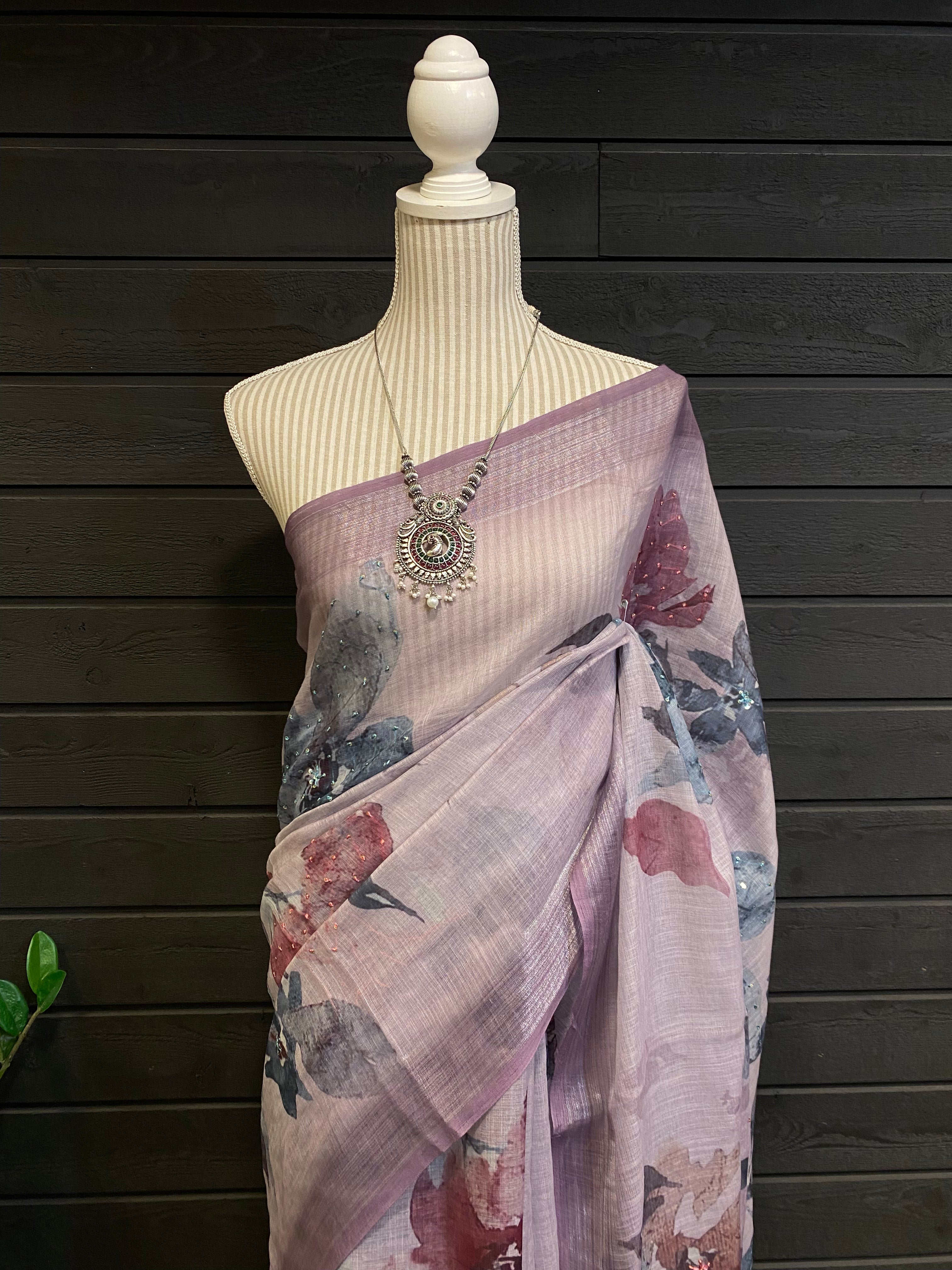 Linen With Digital Print