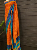 Dhupiyan Silk with All-over Embroidery Work