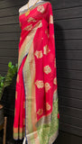 Georgette with Zari Work