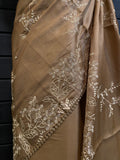 Semi Silk with Embroidery