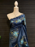 Semi Silk With Zari Work