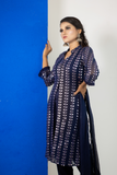 Georgette kameez with koti