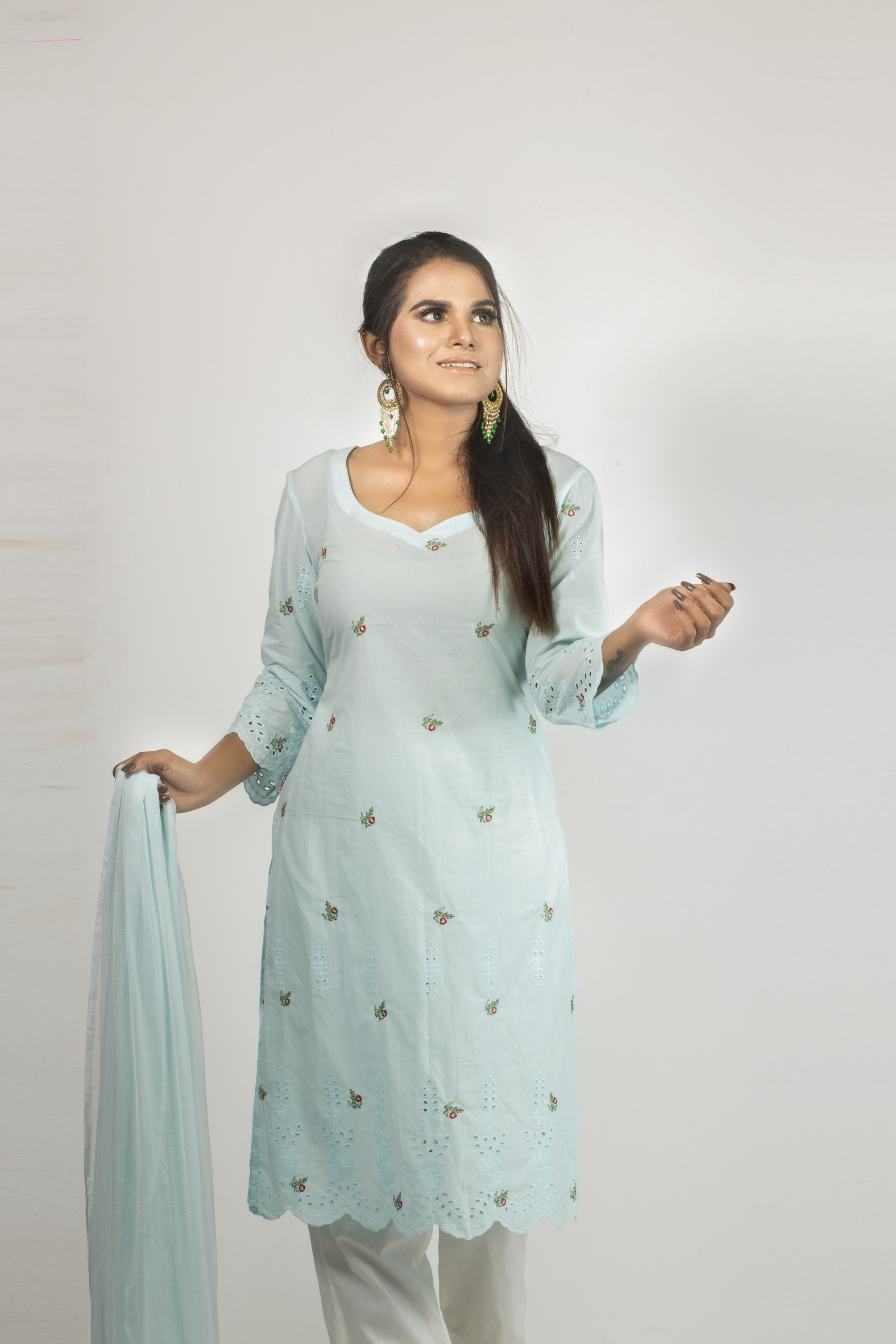 Cotton salwar kameez online deals
