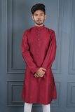 Panjabi in Raw Silk