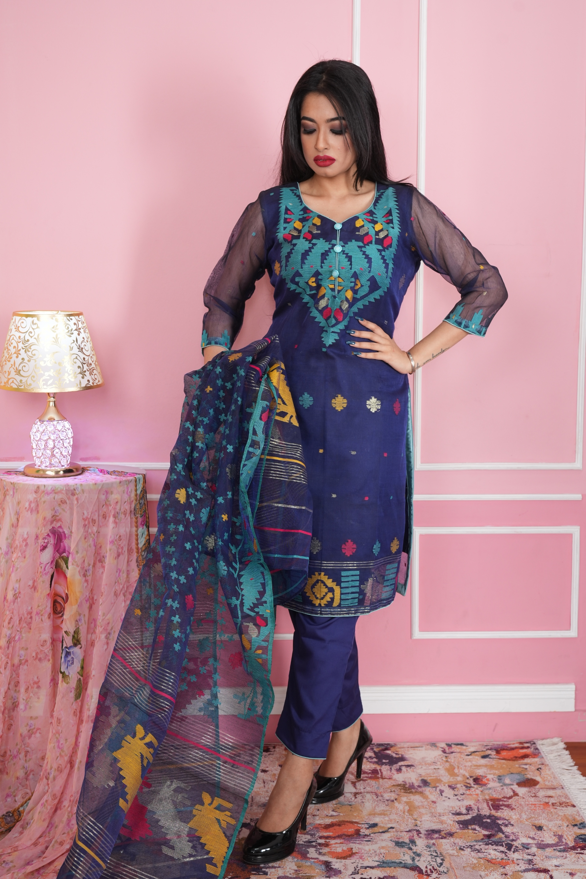 Only jamdani salwar kameez dress outlet