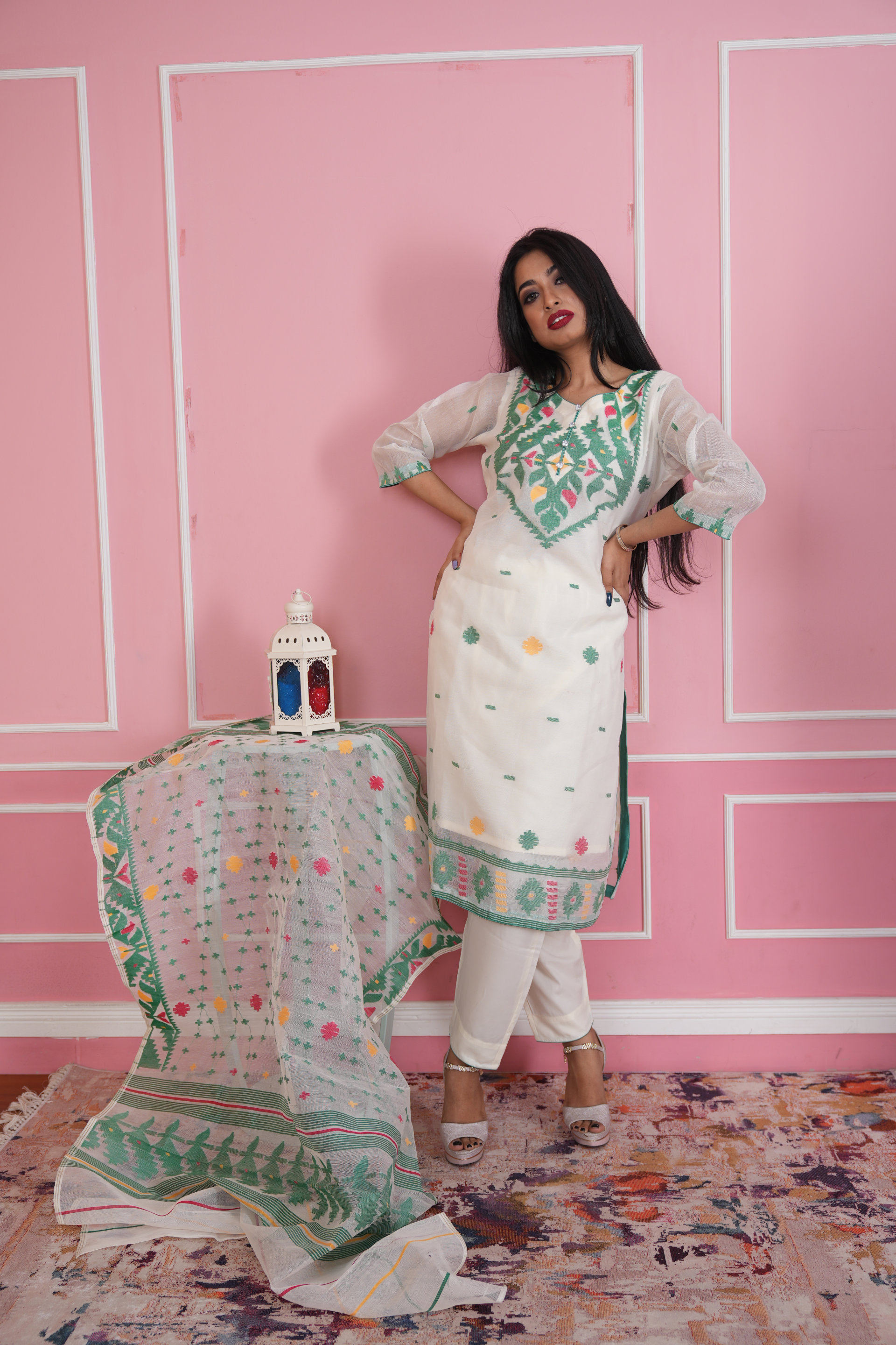 Jamdani Salwar Kameez