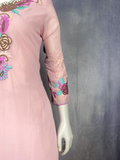 Georgette Kameez embroidery work