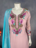Georgette Kameez embroidery work
